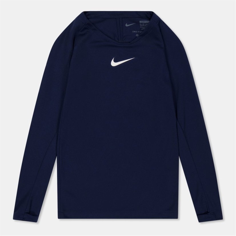 Nike Kids' Baselayer Top Midnight Navy