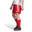 adidas FC Bayern Home Shorts 2023 2024 Adults Red/White