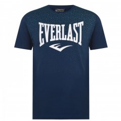Everlast Geo Print T-Shirt Mens Blue