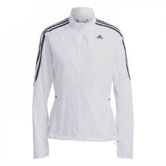 adidas Marathon 3-Stripes Jacket Womens WHITE