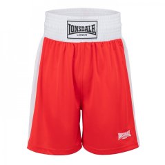 Lonsdale Boxing Shorts Red/White