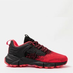 Donnay Knit Runner Junior Black/Rose Red