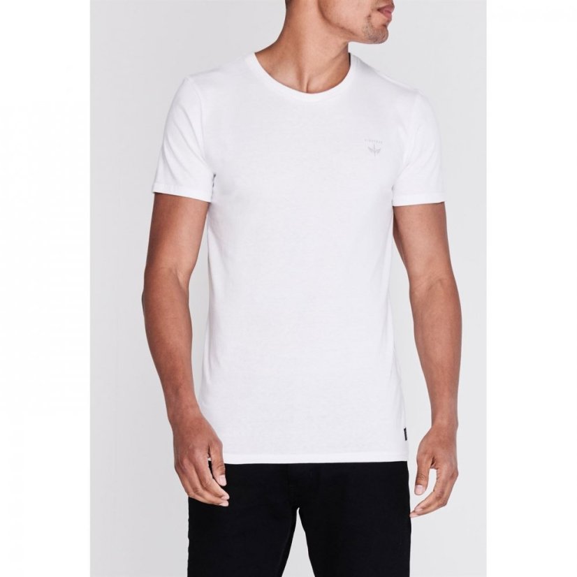 Firetrap Trek T Shirt Mens White