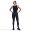 Nike One Seamless Front High-Waisted Leggings Womens Midnight Navy