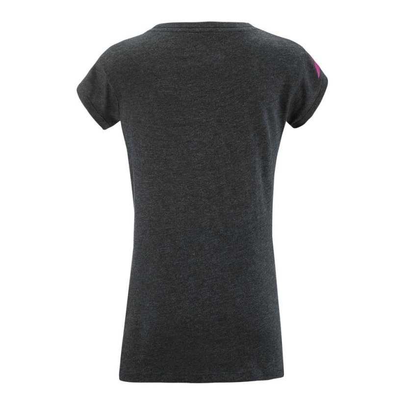 Babolat Kids' Short-Sleeve Performance T-Shirt Black Hthr