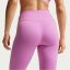 Nike One Seamless Front High-Waisted Leggings Womens Light Magenta