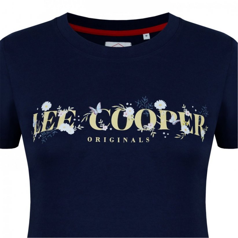Lee Cooper Classic dámské tričko Navy Auth
