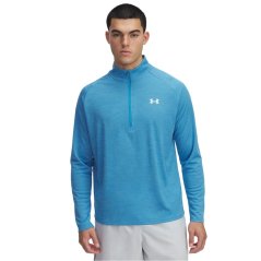 Under Armour Tech™ ½ Zip Long Sleeve Mens Ether Blue