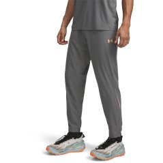 Under Armour Men's Trail Run Performance Tracksuit Bottoms Green/Orange