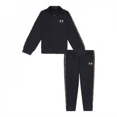 Under Armour Armour Piping Track Set Infant Girls Black/Pink