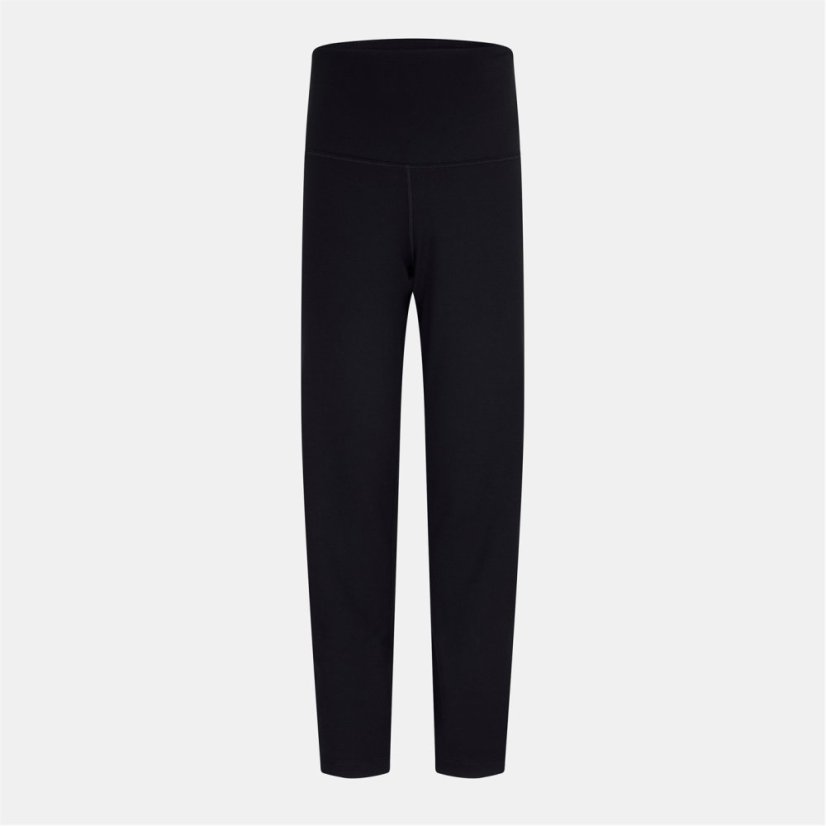 Nike One Cropped Tights Womens BLACK/WHITE