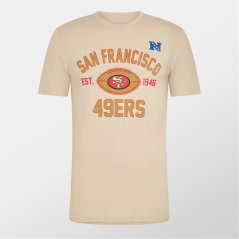 New Era NFL24 Ss Tee 99 Light Beige