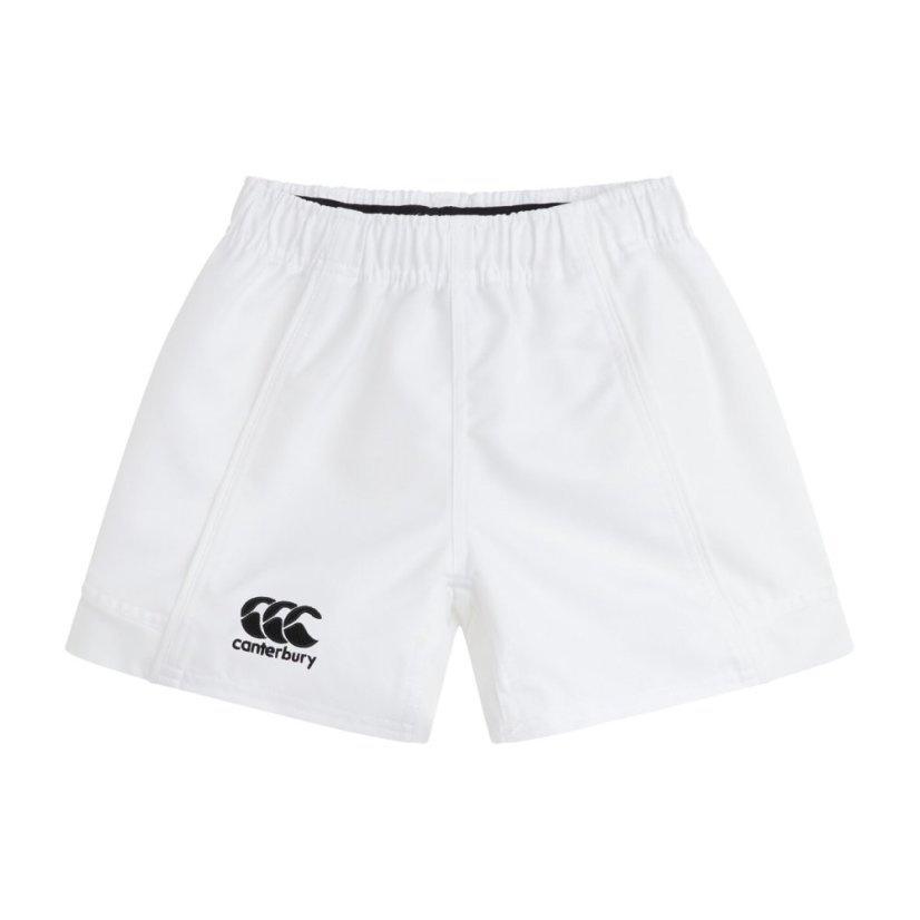 Canterbury Unisex Kids' Advanced Rugby Shorts White