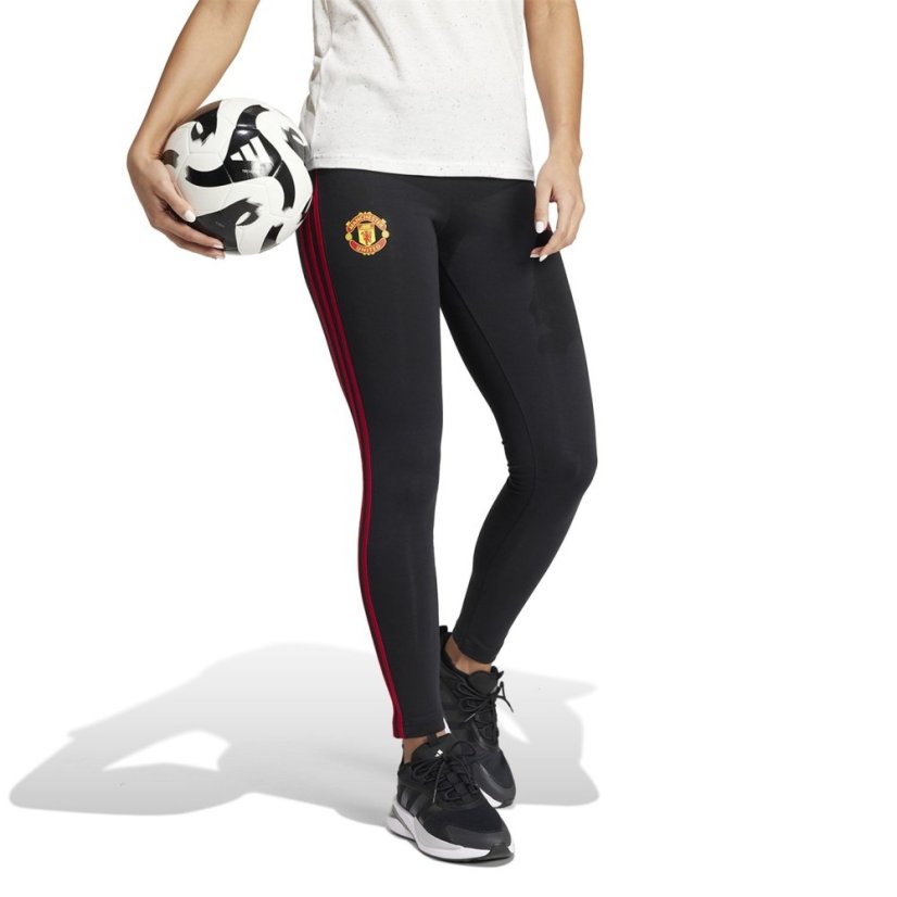 adidas Manchester United Leggings Womens Black