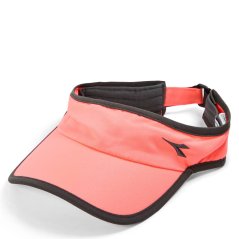 Diadora Unisex Visor Cap Coral Fluo