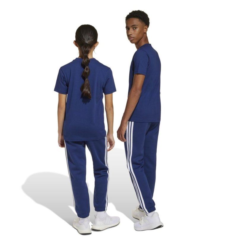 adidas Essentials 3-Stripes Joggers Kids Navy/White