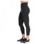 Nike One Cropped Tights Womens BLACK/WHITE