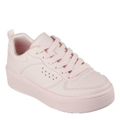 Skechers Court High Low-Top Trainers Girls Pink