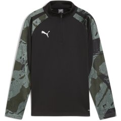 Puma Kids' 1/4 Zip Fleece Puma Black
