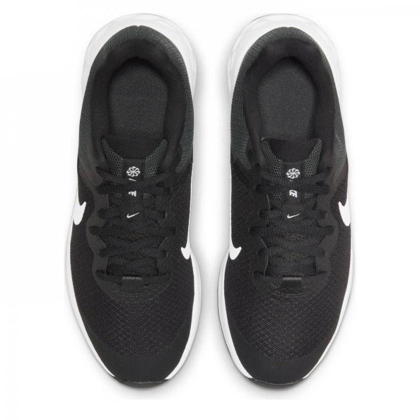 Nike Revolution 6 Junior Running Shoes Black/White