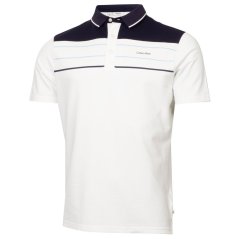 Calvin Klein Golf Fairway pánské polo tričko White/Blue