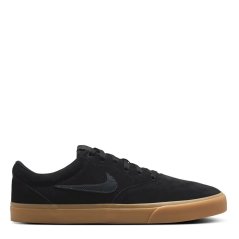 Nike Kids' Charge Suede Skate Shoes Black/Anthracit