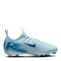 Nike Zoom Mercurial Vapor 16 Academy Juniors Firm Ground Football Boots Blue/Baltic