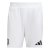 adidas Juventus Authentic Home Shorts 2024 2025 Adults White