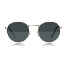 Firetrap Men's Round Sunglasses Gold Metal