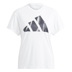 adidas Run It Brand Love T-Shirt White