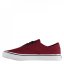 SoulCal Sunset Lace Mens Canvas Shoes Burgundy/White