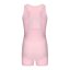 Slazenger LYCRA® XTRA LIFE™ Boyleg Swimming Suit Junior Girls Pink/White