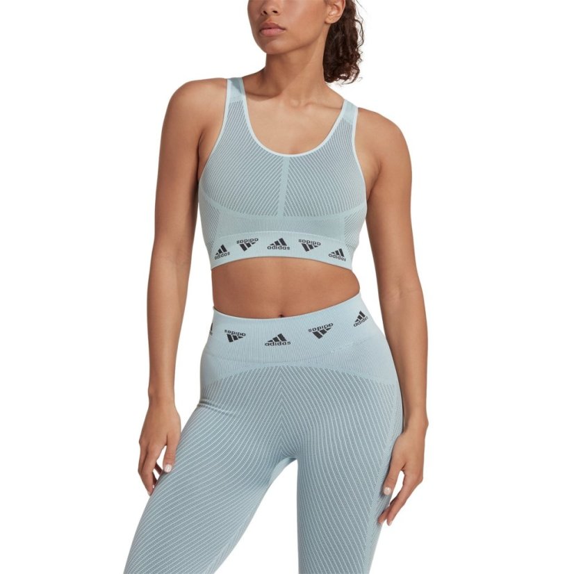 adidas LS Sports Bra Ld99 Almblu/Carbon