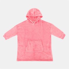 Star Snuggle Hoodie Girls Pink