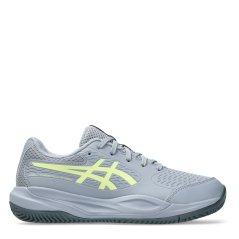Asics Gel-Resolution X Gs Clay Tennis Shoes Unisex Kids Grey Blue/Pi