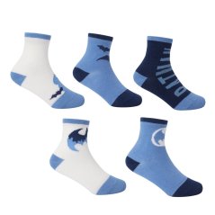 Character Crew Sock 5pk Baby Batman