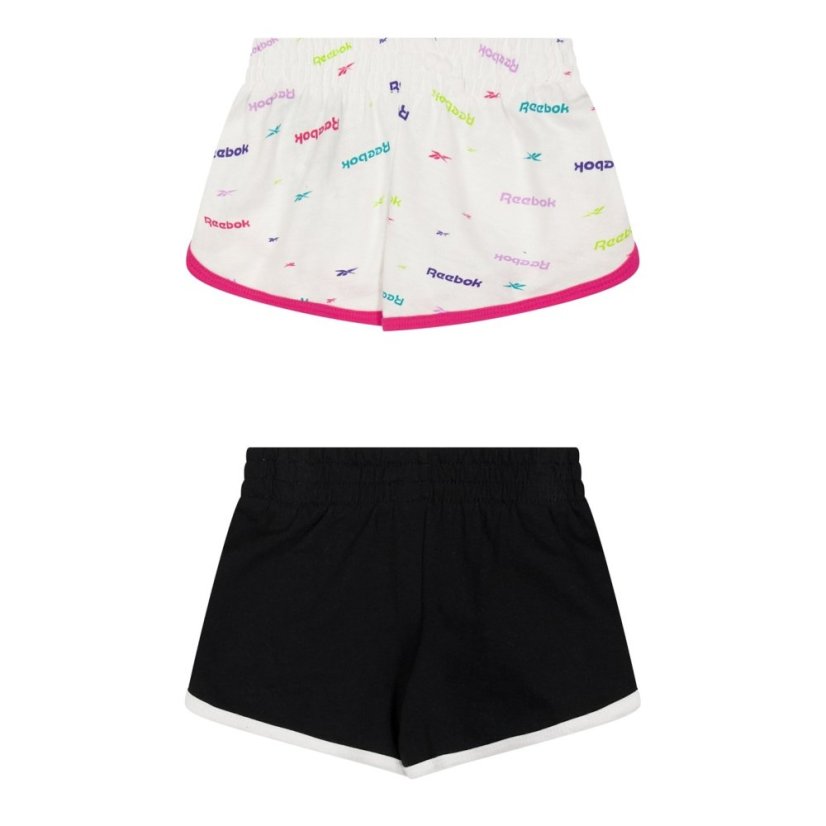 Reebok Kids' Jogger Jersey Shorts White