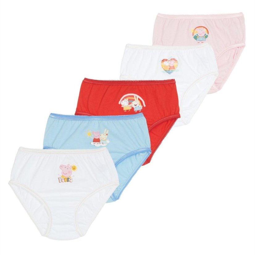 Character Disney Princess 5PK Knickers Peppa Pig