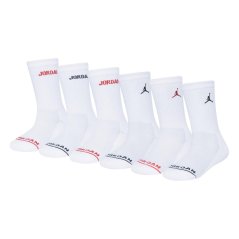 Air Jordan Kids' Legend Crew Socks White