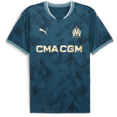 Puma Olympique De Marseilles Away Shirt 2024 2025 Adults Blue
