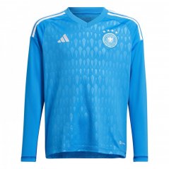 adidas Germany Goal Keeper Home Kit 2022 Blue Rush