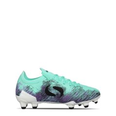 Sondico Blaze Childrens FG Football Boots Turquoise