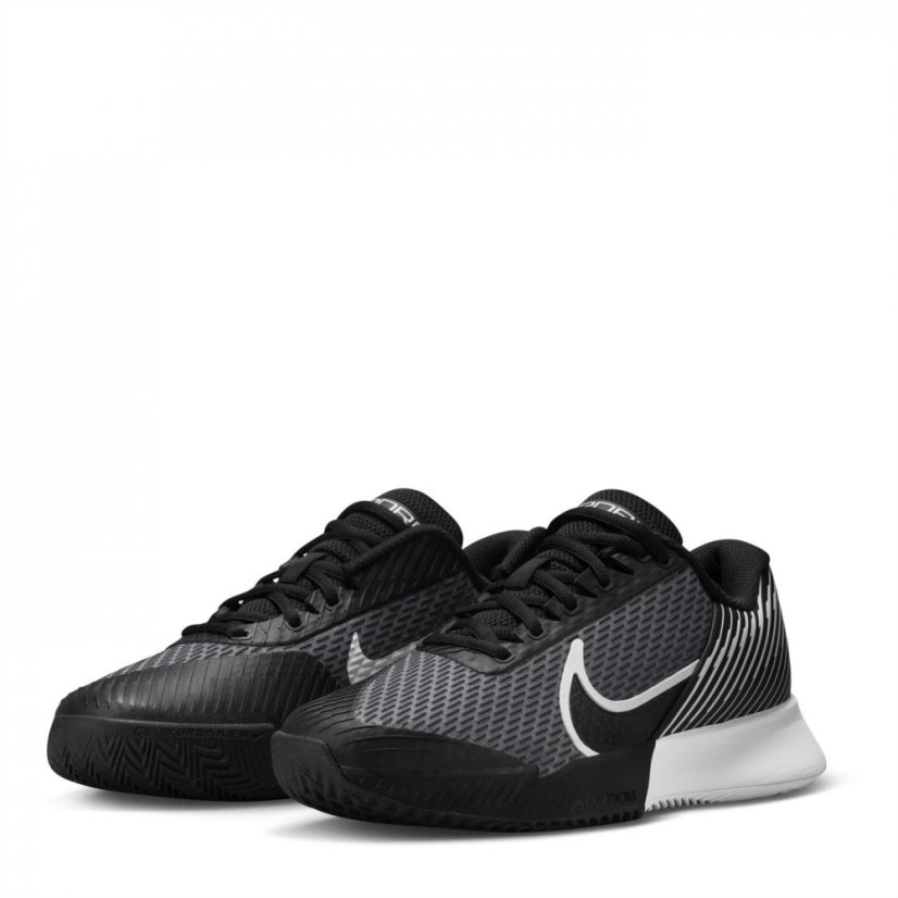 Nike Court Air Zoom Vapor Pro 2 Women's Clay Tennis Shoes Black/White
