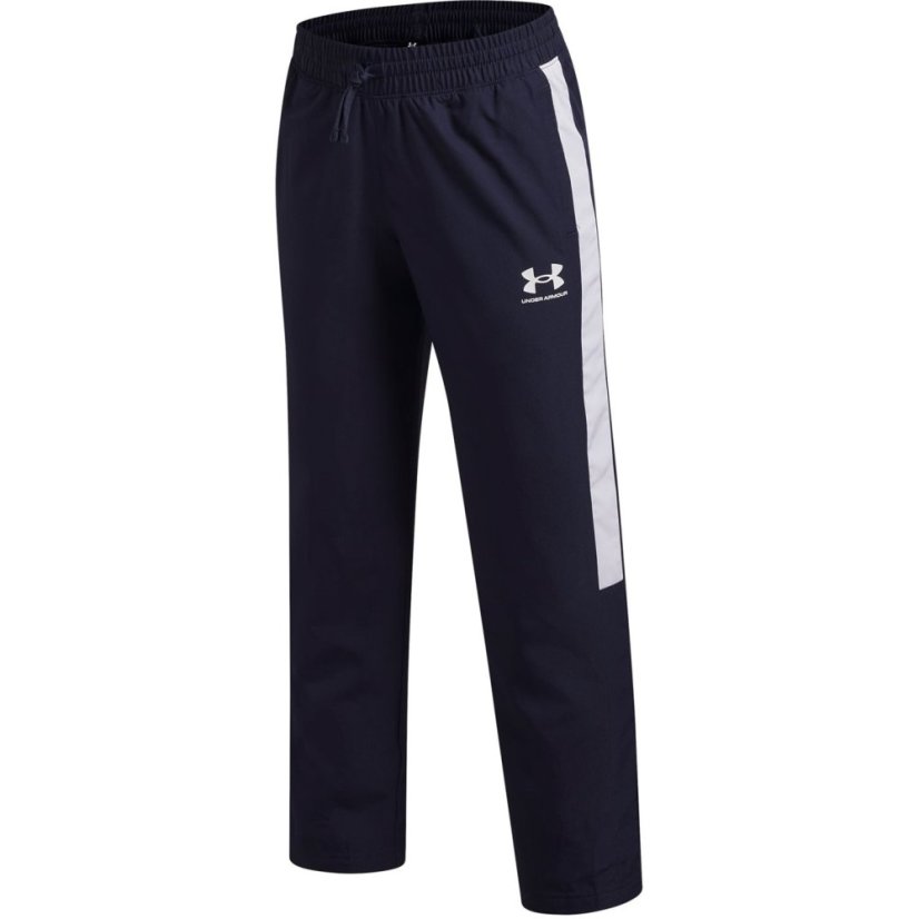 Under Armour Kids Rival Closed Hem Joggers Navy/White