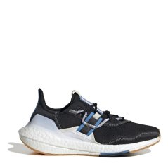 adidas Ultraboost 22 Parley Womens Running Shoes Black/Blue