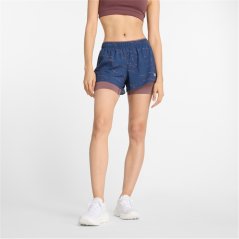 New Balance Balance RC 2in1 Printed Women's Running Short Navy/Mauve