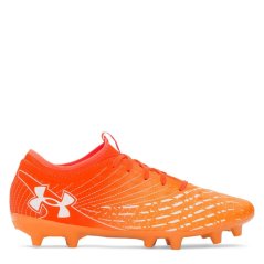 Under Armour Magnetico Select Adults Firm Ground Football Boots Orange/White