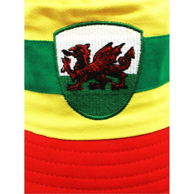 Team Team Bucket Hat 00 Wales Red