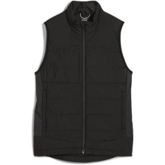 Puma Women's Kyley Quilted Long Sleeve Performance Polo Shirt Puma Black
