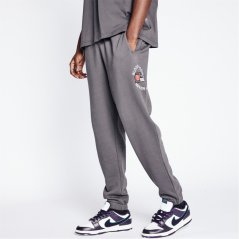Blood Brother Badge Basket Joggers Mens Dark Grey